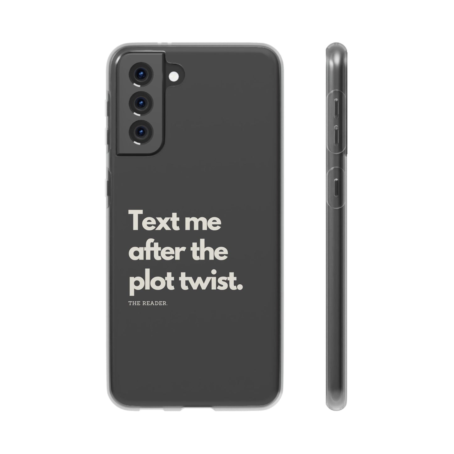 Book Lover's Flexi Case - "Plot Twist."