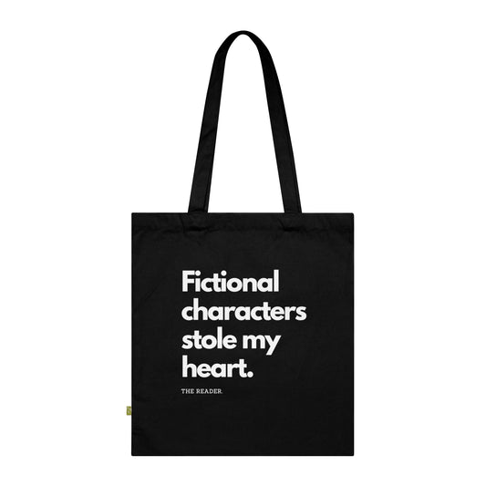 Book Lover's Tote Bag - "Stolen Heart."