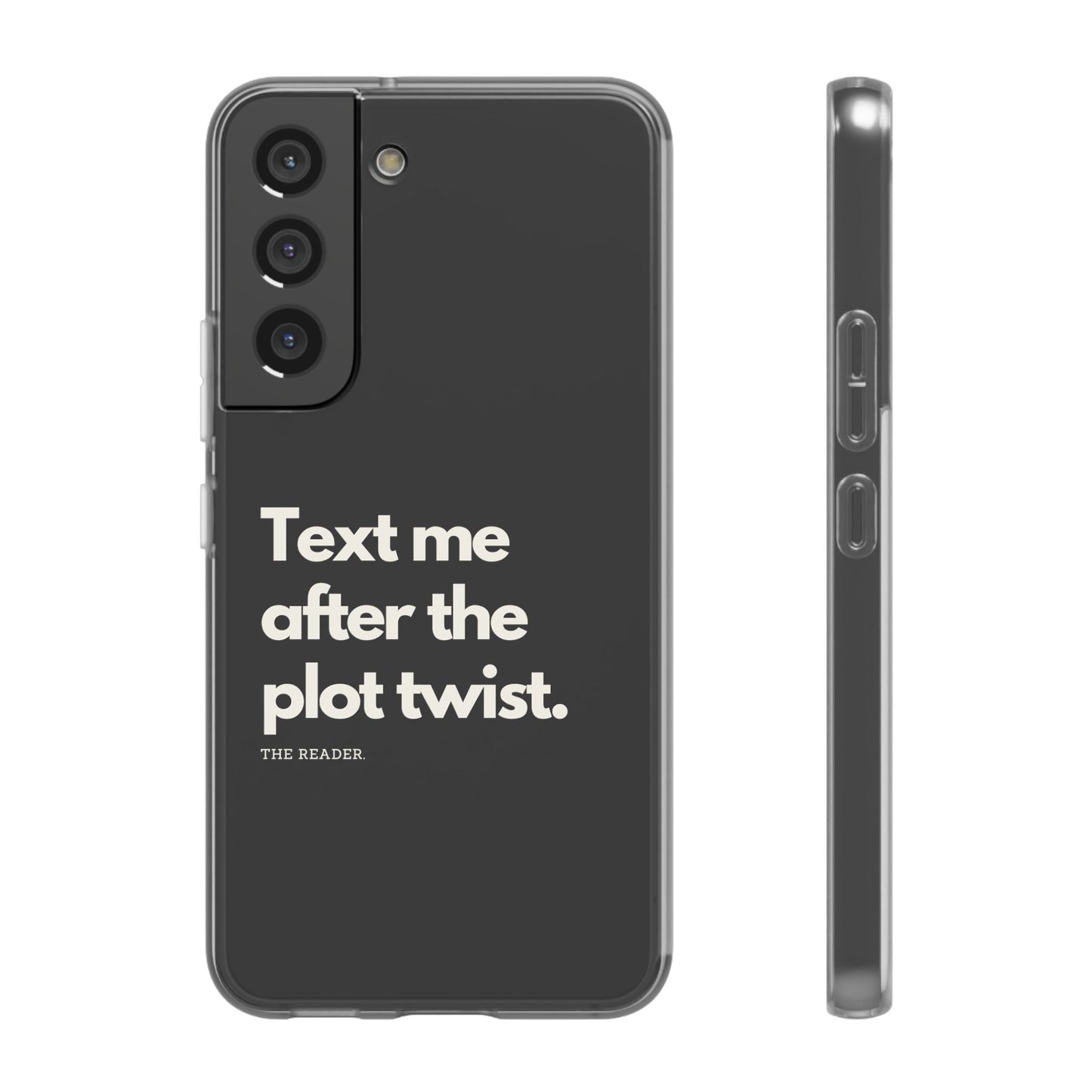 Book Lover's Flexi Case - "Plot Twist."