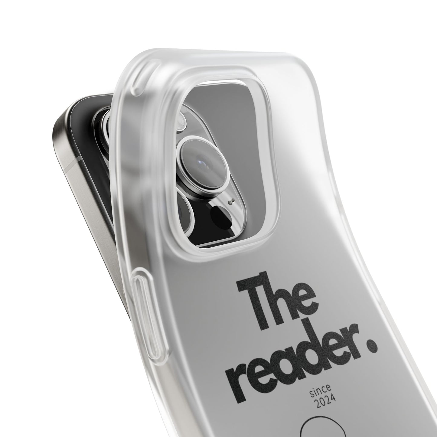 Book Lover's Flexi Case - "Skeleton Reader."