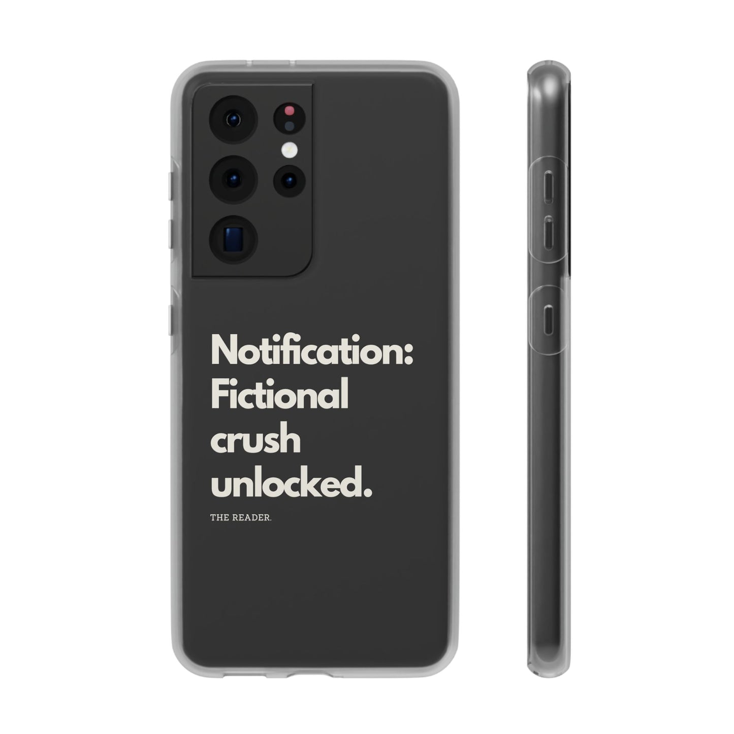 Book Lover's Flexi Case - "Fictional Crush."