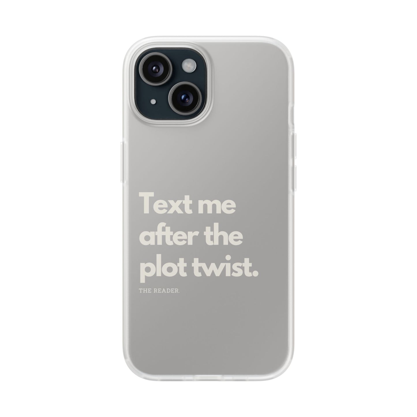 Book Lover's Flexi Case - "Plot Twist."