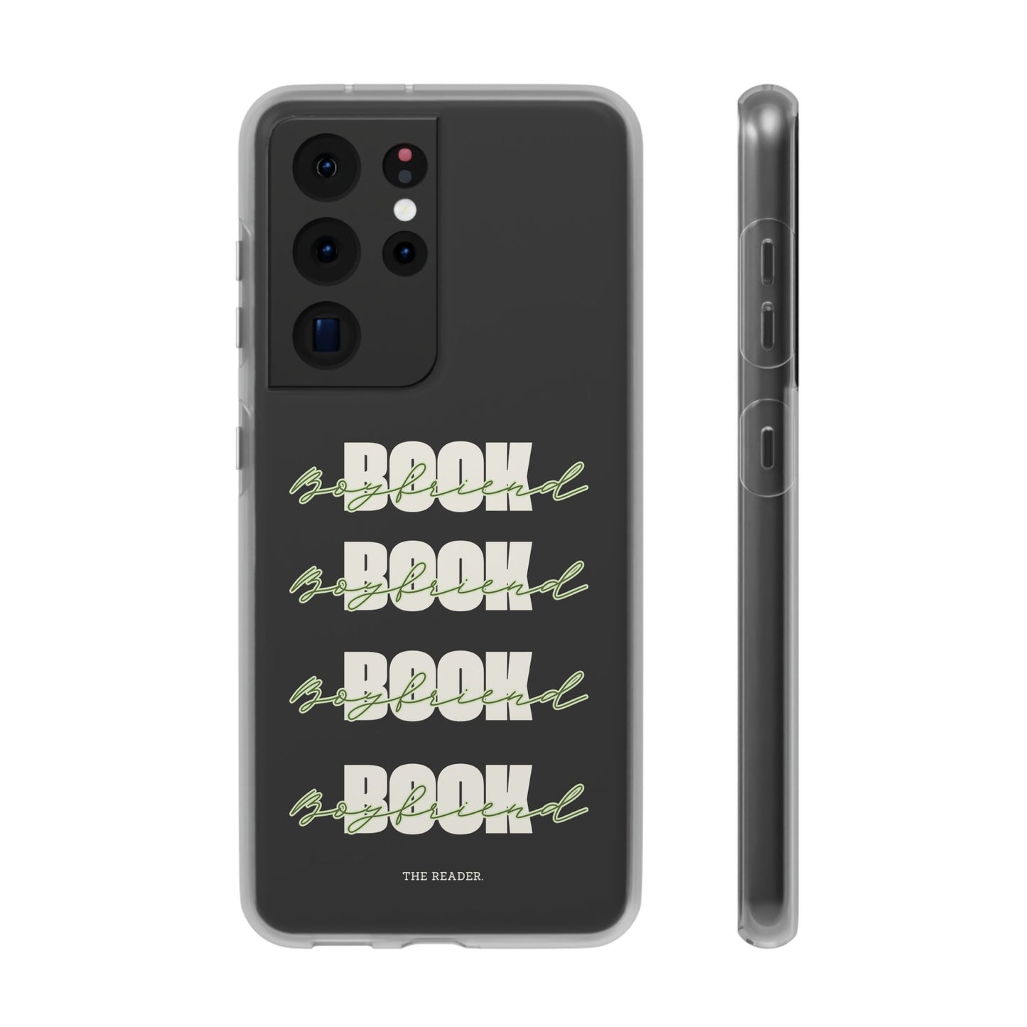 Book Lover's Flexi Case - "Book Boyfriend."