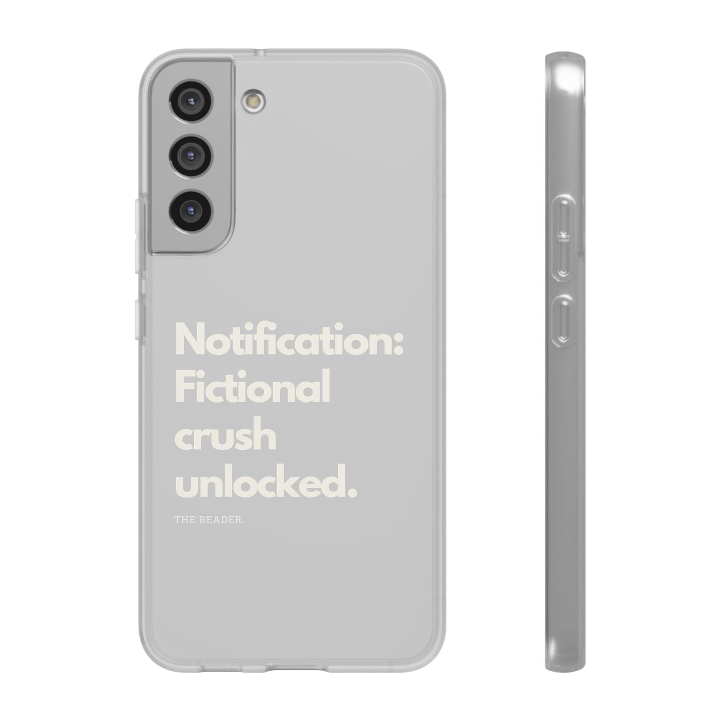 Book Lover's Flexi Case - "Fictional Crush."