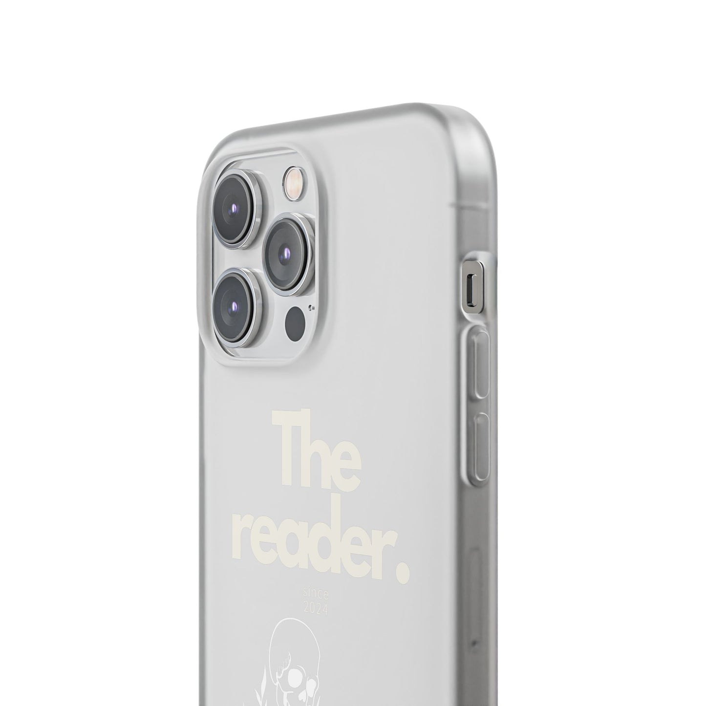 Book Lover's Flexi Case - "Skeleton Reader W."