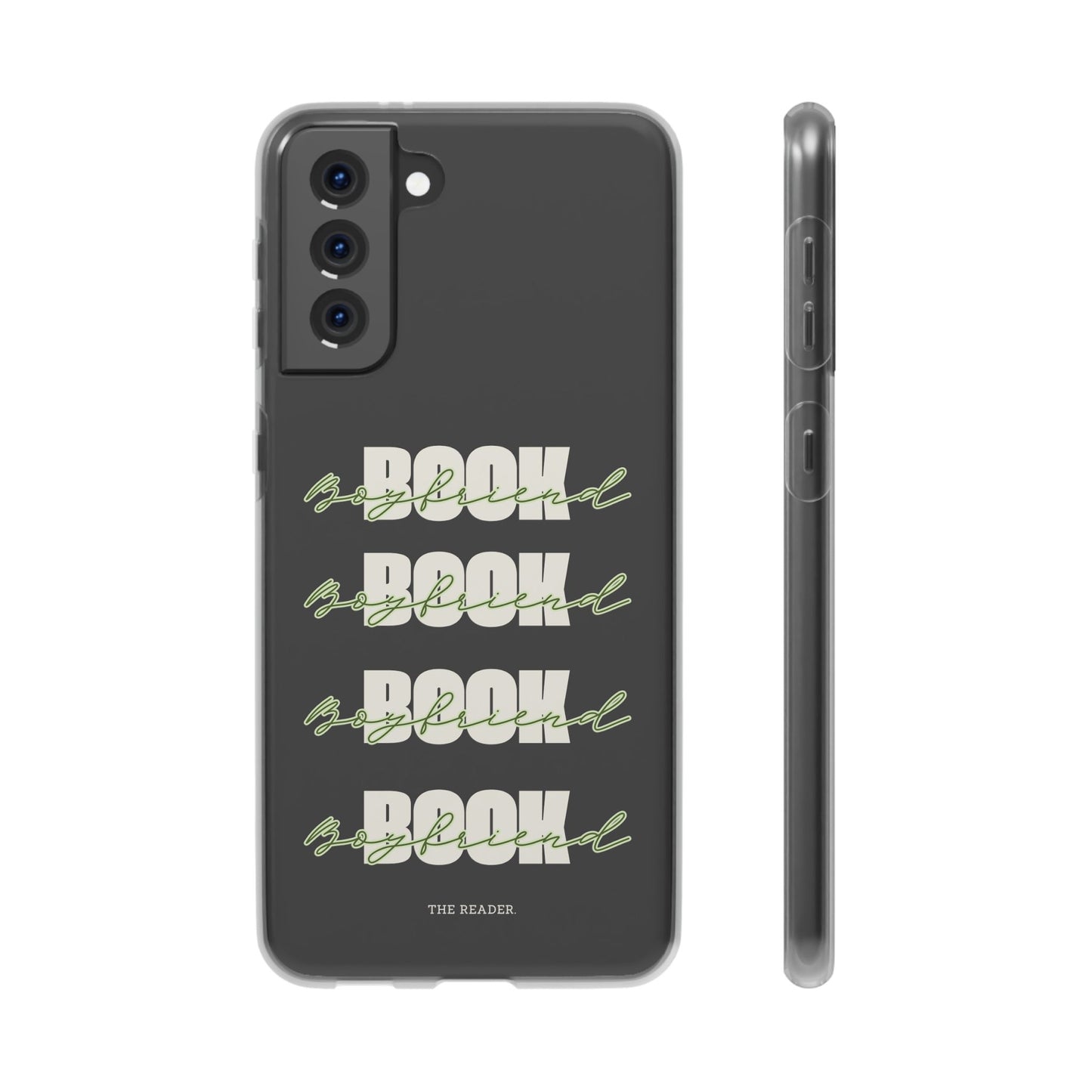 Book Lover's Flexi Case - "Book Boyfriend."