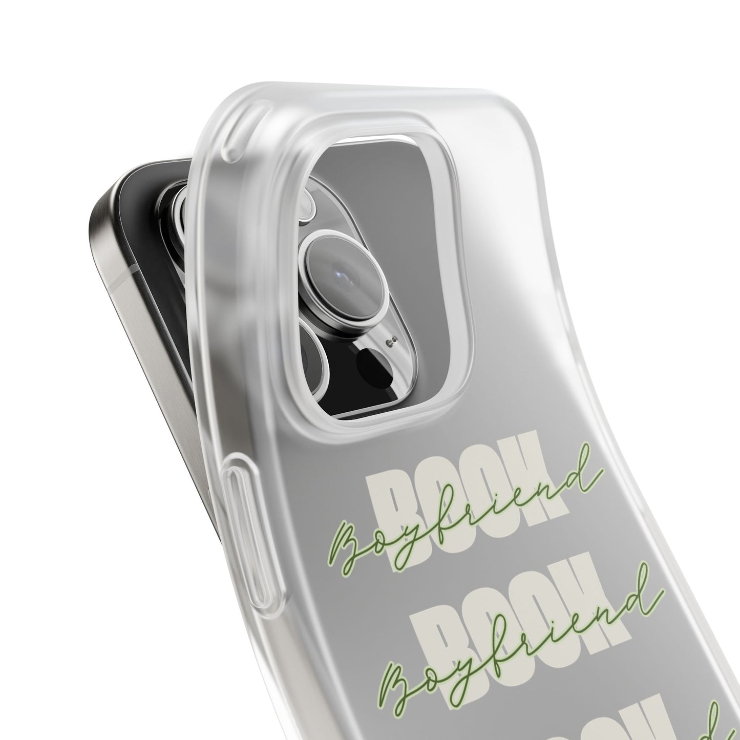 Book Lover's Flexi Case - "Book Boyfriend."