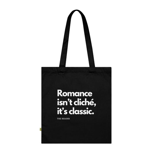 Book Lover's Tote Bag - "Romance it's Classic."