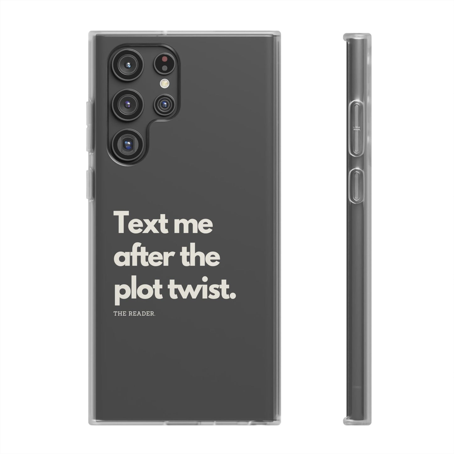 Book Lover's Flexi Case - "Plot Twist."